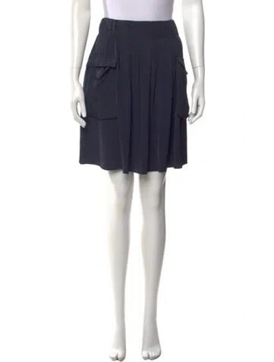 Pre-owned Prada Vintage Knee-length Skirt In Blue