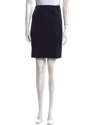 Pre-owned Prada Vintage Knee-length Skirt In Blue