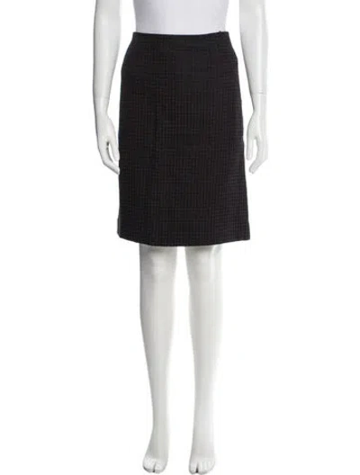 Pre-owned Prada Vintage Knee-length Skirt In Blue