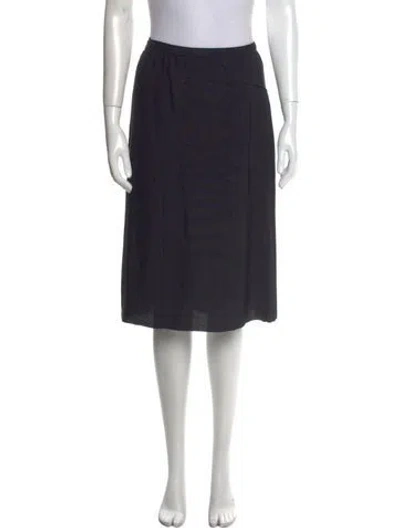 Pre-owned Prada Vintage Knee-length Skirt In Blue