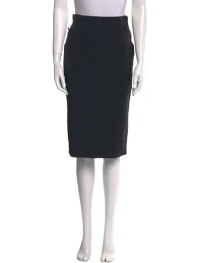 Pre-owned Prada Vintage Knee-length Skirt In Blue