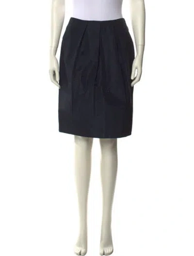 Pre-owned Prada Vintage Knee-length Skirt In Blue