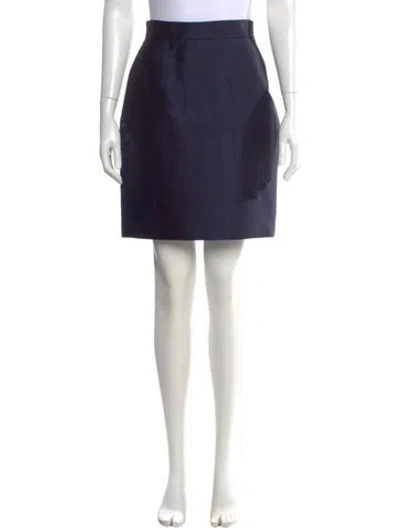 Pre-owned Prada Vintage Knee-length Skirt In Blue