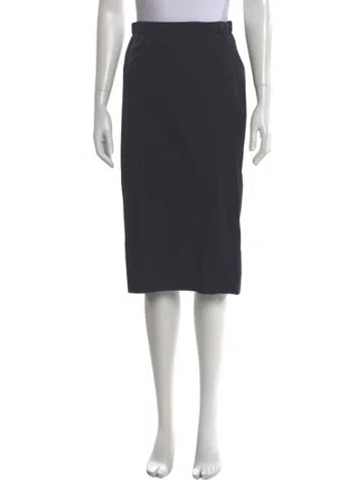 Pre-owned Prada Vintage Knee-length Skirt In Blue