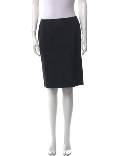 Pre-owned Prada Vintage Knee-length Skirt In Blue