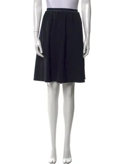 Pre-owned Prada Vintage Knee-length Skirt In Blue