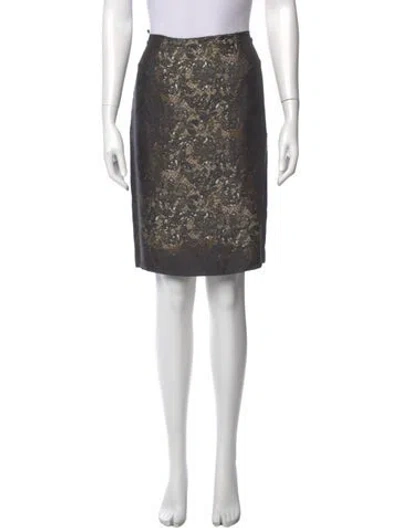 Pre-owned Prada Vintage Knee-length Skirt In Brown