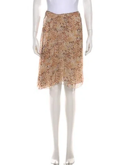 Pre-owned Prada Vintage Knee-length Skirt In Brown
