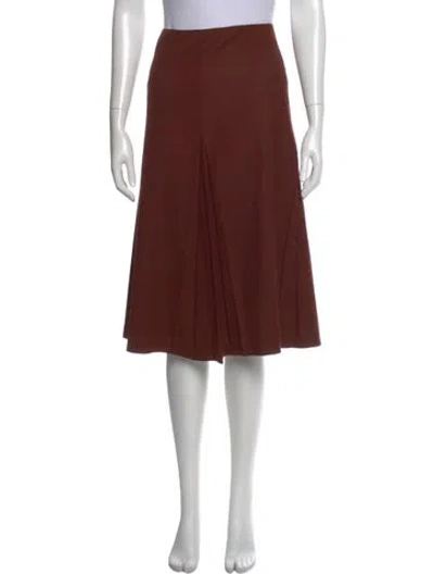 Pre-owned Prada Vintage Knee-length Skirt In Brown