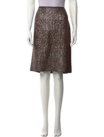 Pre-owned Prada Vintage Knee-length Skirt In Multi
