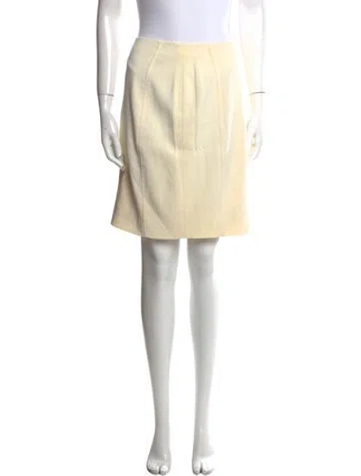 Pre-owned Prada Vintage Knee-length Skirt In Neutral