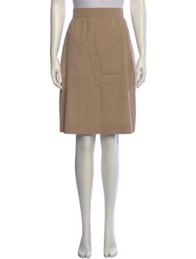 Pre-owned Prada Vintage Knee-length Skirt In Neutral