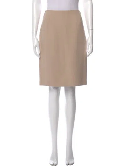 Pre-owned Prada Vintage Knee-length Skirt In Neutral