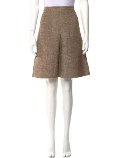 Pre-owned Prada Vintage Knee-length Skirt In Neutral