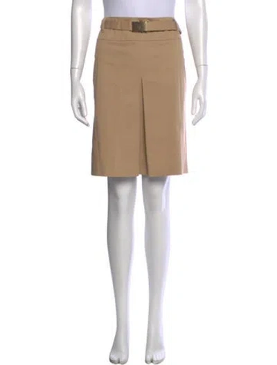 Pre-owned Prada Vintage Knee-length Skirt In Neutral