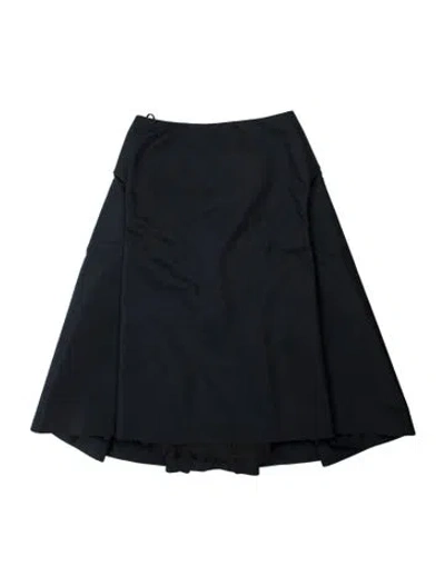 Pre-owned Prada Vintage Knee-length Skirt W/ Tags In Blue