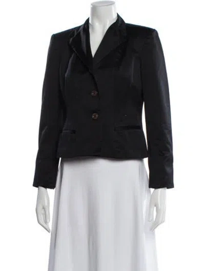 Pre-owned Prada Vintage Late 1980's - Early 1990's Blazer In Black