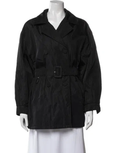 Pre-owned Prada Vintage Late 1980's - Early 1990's Jacket In Black