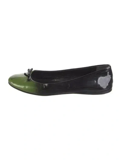 Pre-owned Prada Vintage Late 1990's - Early 2000's Ballet Flats In Multi