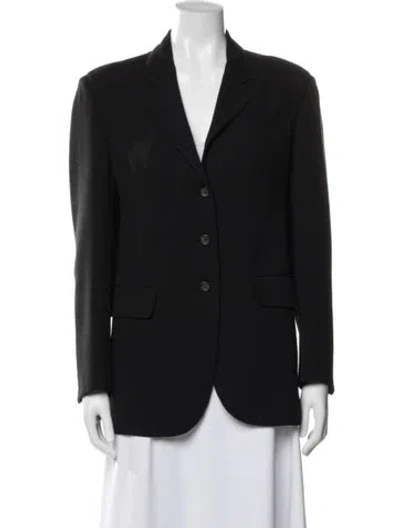 Pre-owned Prada Vintage Late 1990's - Early 2000's Blazer In Black