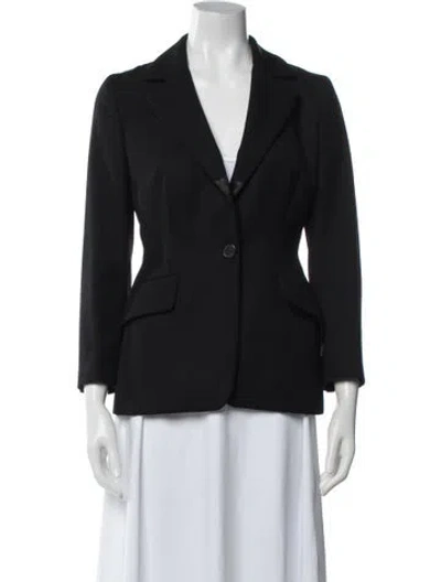 Pre-owned Prada Vintage Late 1990's - Early 2000's Blazer In Black