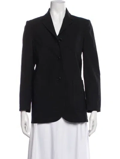 Pre-owned Prada Vintage Late 1990's - Early 2000's Blazer In Black