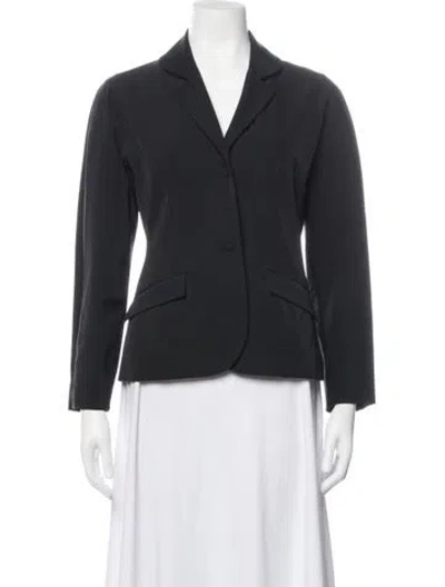 Pre-owned Prada Vintage Late 1990's - Early 2000's Blazer In Black