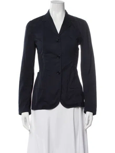 Pre-owned Prada Vintage Late 1990's - Early 2000's Blazer In Blue
