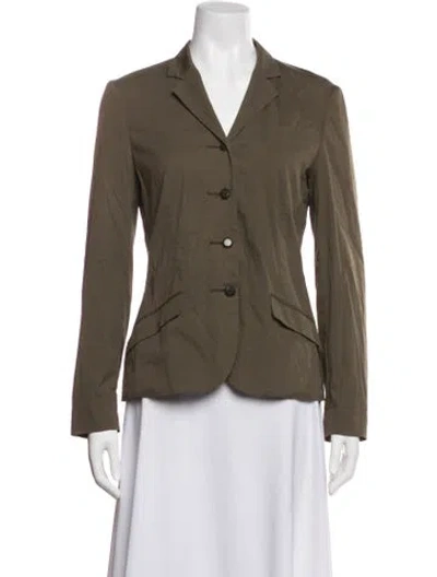 Pre-owned Prada Vintage Late 1990's - Early 2000's Blazer In Green