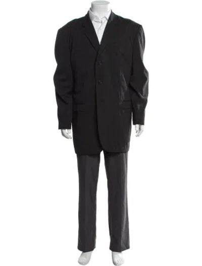 Pre-owned Prada Vintage Late 1990's - Early 2000's Blazer In Grey