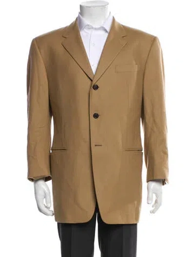 Pre-owned Prada Vintage Late 1990's - Early 2000's Blazer In Neutral
