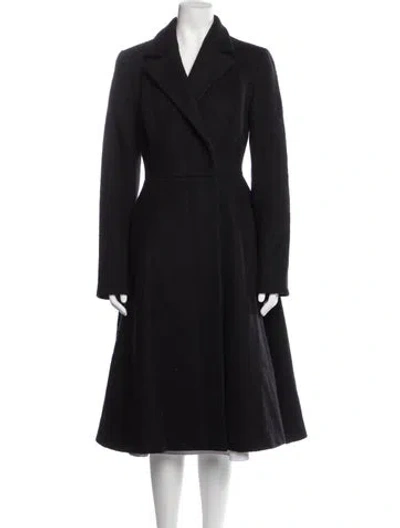 Pre-owned Prada Vintage Late 1990's - Early 2000's Coat In Black