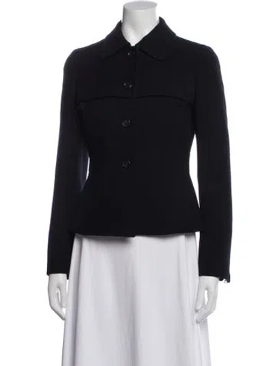 Pre-owned Prada Vintage Late 1990's - Early 2000's Jacket In Black