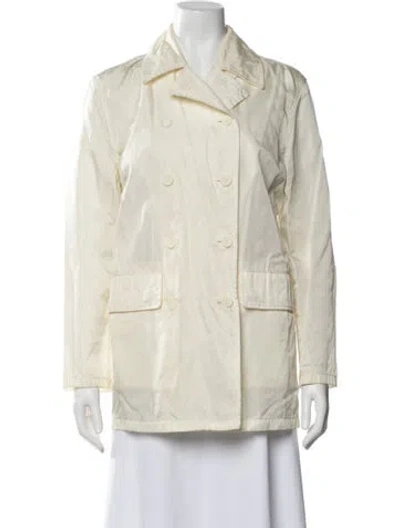 Pre-owned Prada Vintage Late 1990's - Early 2000's Jacket In Neutral