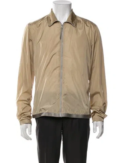 Pre-owned Prada Vintage Late 1990's - Early 2000's Jacket In Neutrals