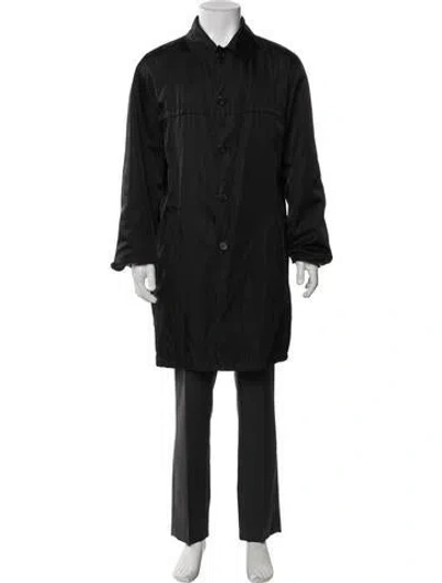 Pre-owned Prada Vintage Late 1990's - Early 2000's Parka In Black