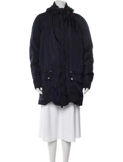 Pre-owned Prada Vintage Late 1990's - Early 2000's Parka In Black