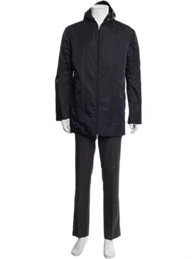 Pre-owned Prada Vintage Late 1990's - Early 2000's Parka In Black