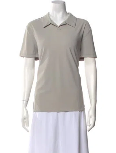 Pre-owned Prada Vintage Late 1990's - Early 2000's Polo In Gray