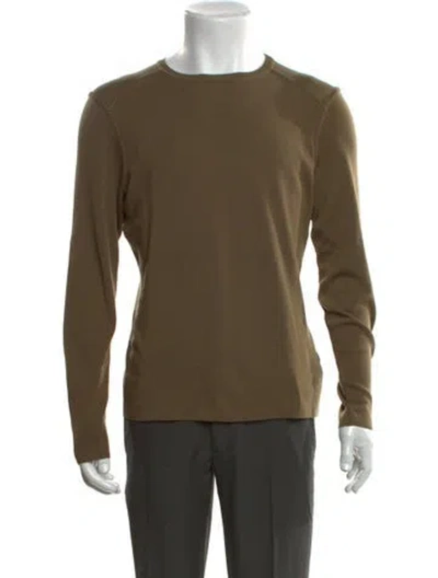 Pre-owned Prada Vintage Late 1990's - Early 2000's Pullover In Green
