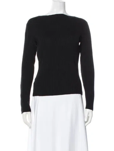 Pre-owned Prada Vintage Late 1990's - Early 2000's Sweater In Black