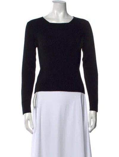 Pre-owned Prada Vintage Late 1990's - Early 2000's Sweater In Black