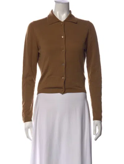 Pre-owned Prada Vintage Late 1990's - Early 2000's Sweater In Brown