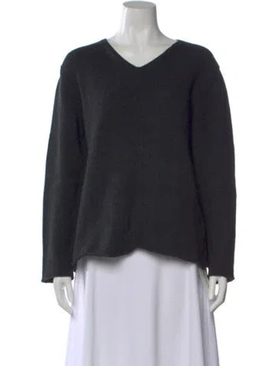 Pre-owned Prada Vintage Late 1990's - Early 2000's Sweater In Gray
