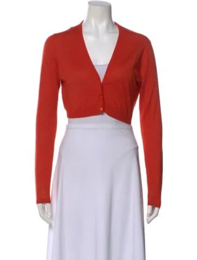 Pre-owned Prada Vintage Late 1990's - Early 2000's Sweater In Orange
