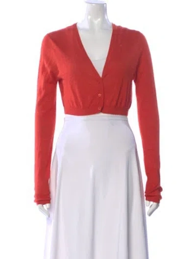 Pre-owned Prada Vintage Late 1990's - Early 2000's Sweater In Orange