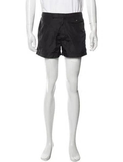 Pre-owned Prada Vintage Late 1990's - Early 2000's Swim Trunks In Black