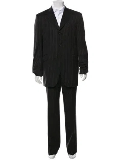 Pre-owned Prada Vintage Late 1990's - Early 2000's Two-piece Blazer In Black