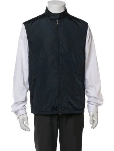 Pre-owned Prada Vintage Late 1990's - Early 2000's Vest In Blue