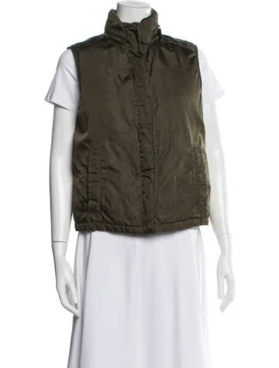 Pre-owned Prada Vintage Late 1990's - Early 2000's Vest In Green
